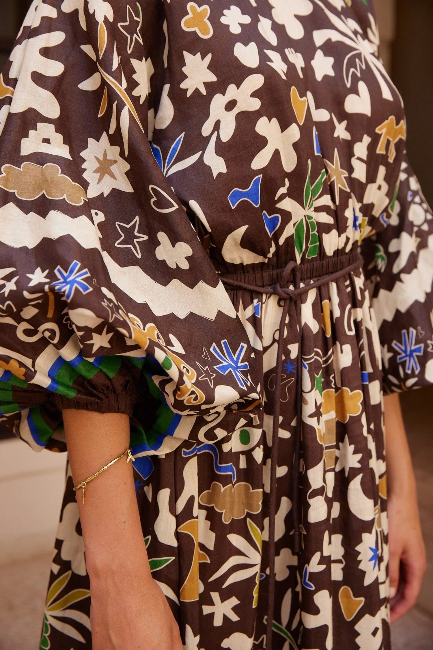 Maroc Midi Dress Alemais