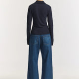 Kloss Top in Navy
