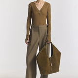 Idol Pant in Khaki Viktoria + Woods