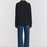 Beckett Polo in Black Viktoria + Woods