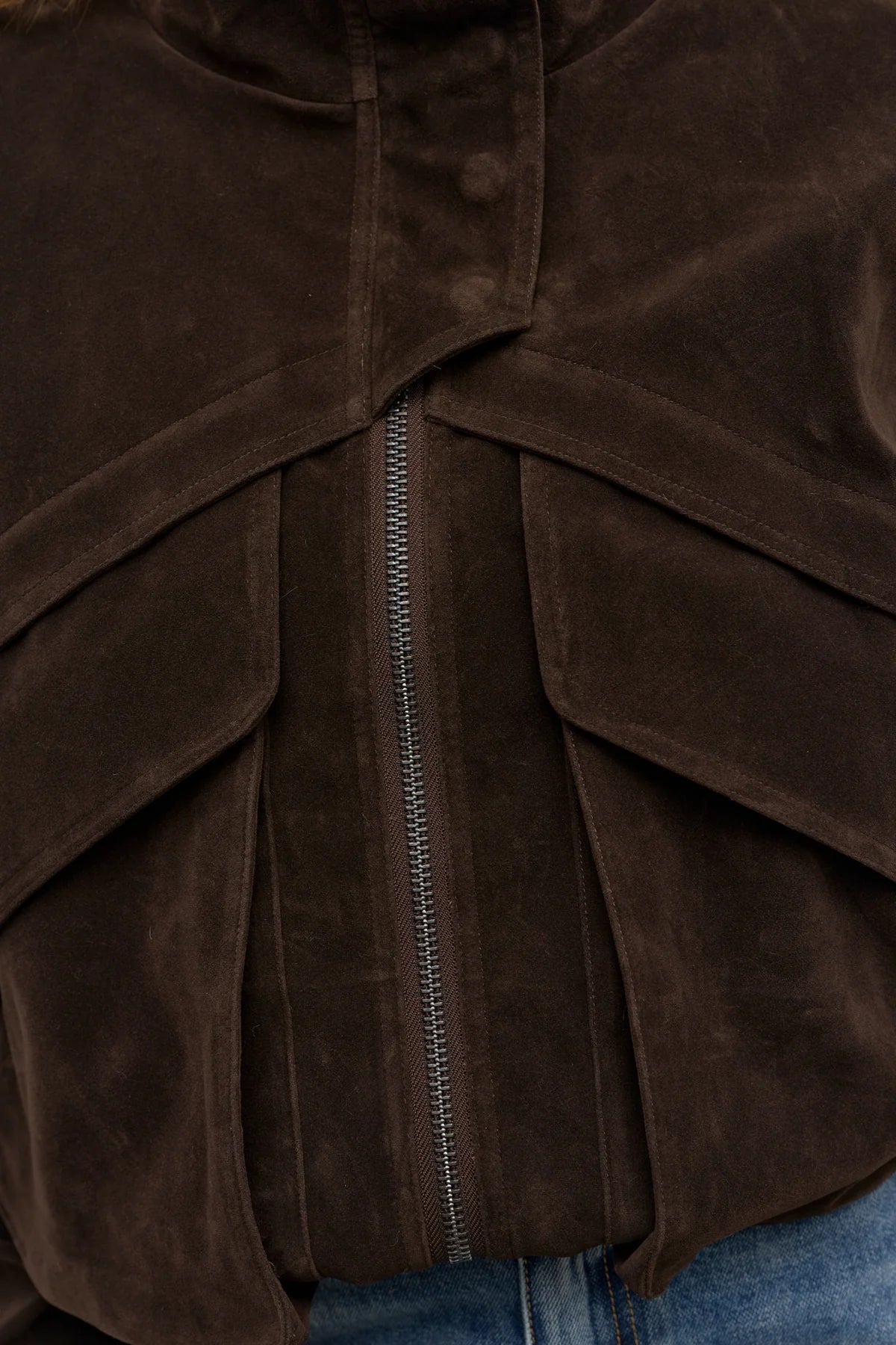Inez Jacket in Brown Bayse Brand