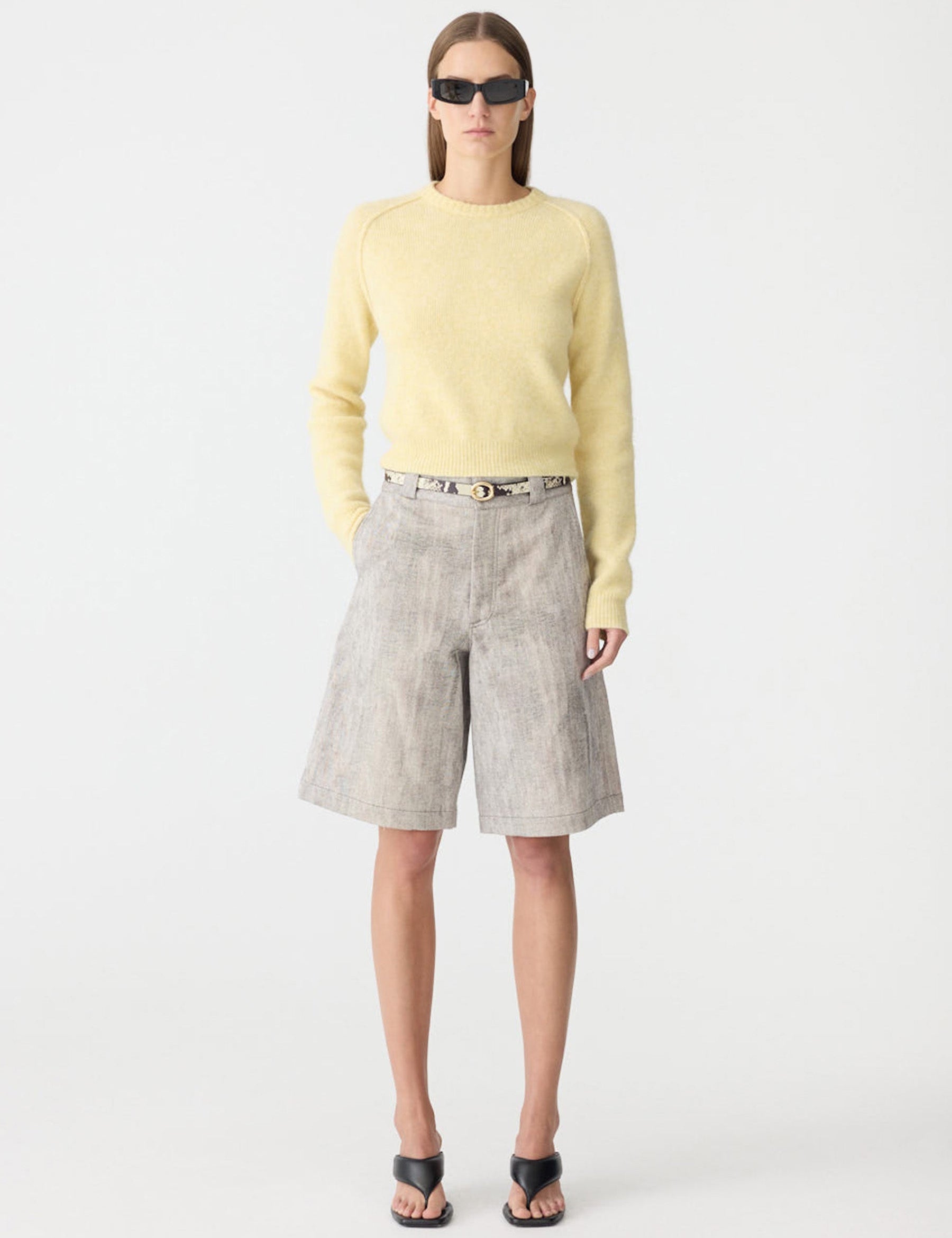 Raglan Detail Knit BASSIKE