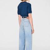 Jaylin Tee Paris in Washed Navy