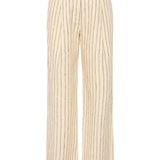 Mackenzie Trouser in Cream Pinstripe Posse