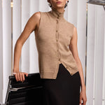 Dominic Vest in Wicker Marle Viktoria + Woods