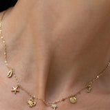 Ariel Gold Necklace Arms of Eve