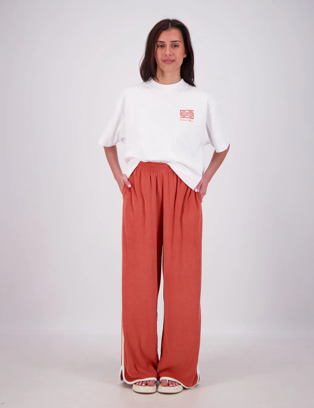 Kuhio Pants in Tobacco Jasmine Alexa