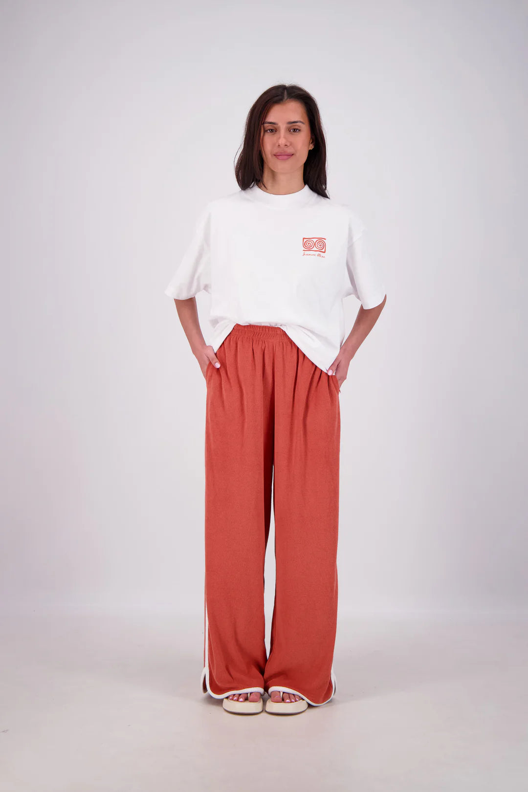 Kuhio Pants in Tobacco Jasmine Alexa
