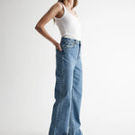 Odin Straight Leg Jean in Trinity Blue Elka Collective