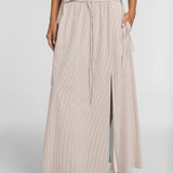 Tenfold Skirt in Cosmos Stripe