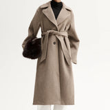 Knox Coat in Oat Marle