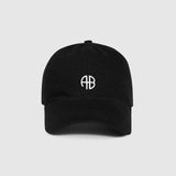 Jeremy Baseball Cap in Black Denim Anine Bing