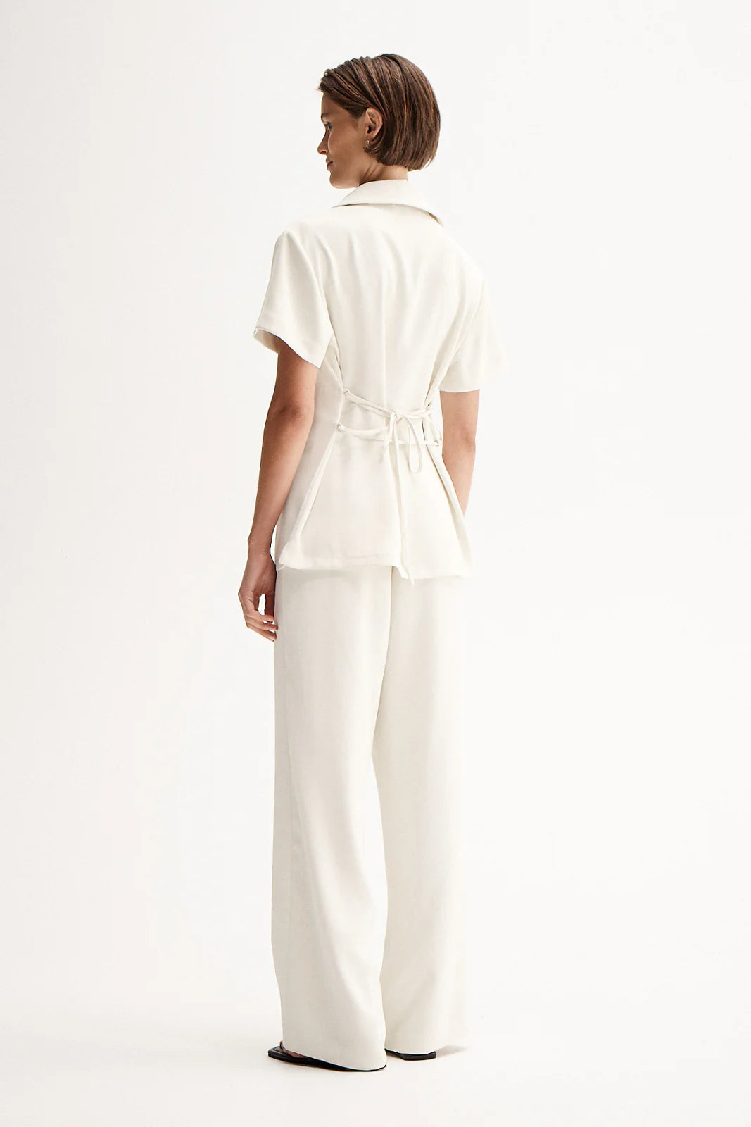 Edra Pant in Ecru Elka Collective