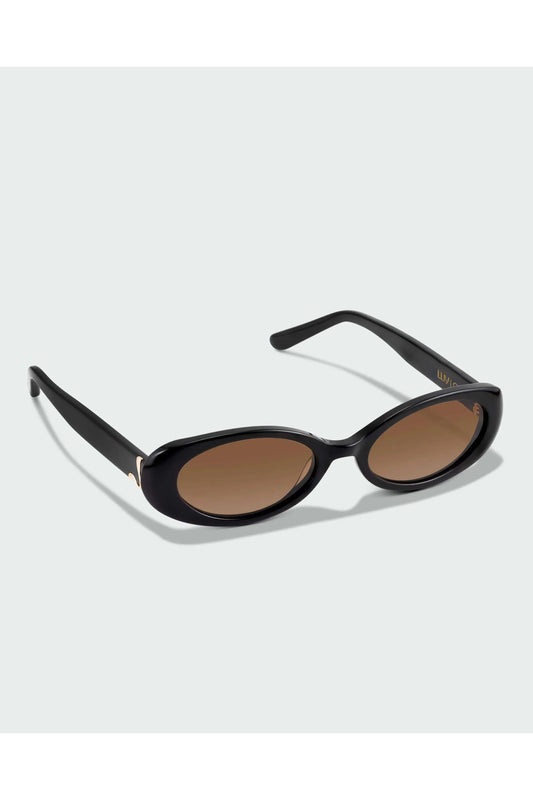The Morgan Sunglasses in Black by Luv Lou