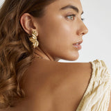 Stassia Gold Earrings