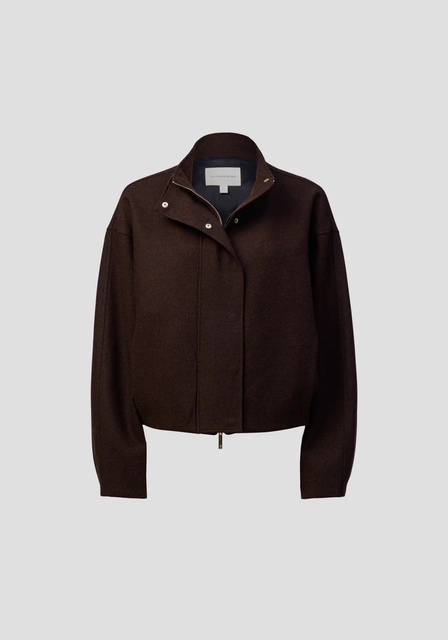 Salvation Bomber in Chocolate Viktoria + Woods