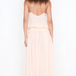 Camille Blouson Dress in Peach Bec and Bridge