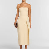 Honeydew Dress in Buttermilk Viktoria + Woods