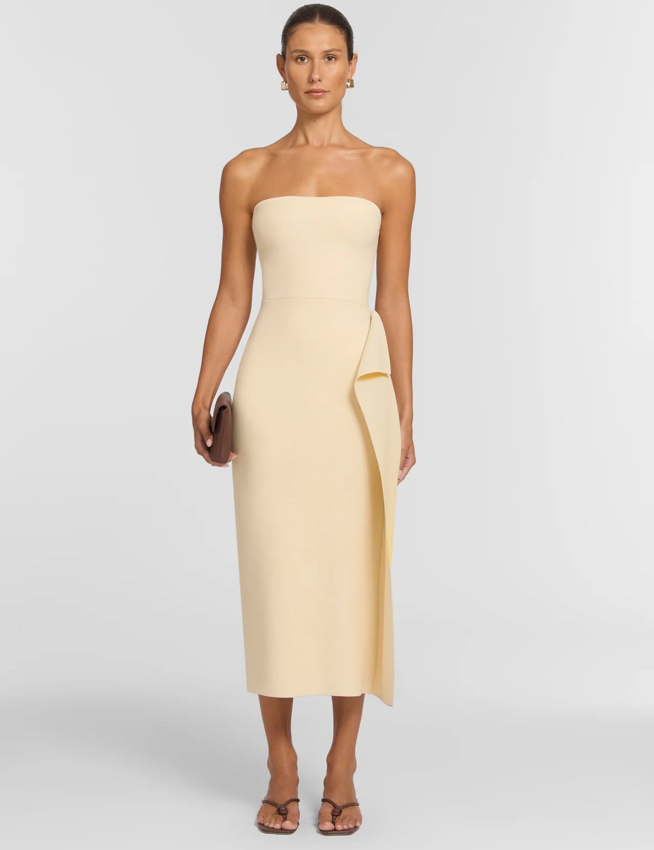 Honeydew Dress in Buttermilk Viktoria + Woods