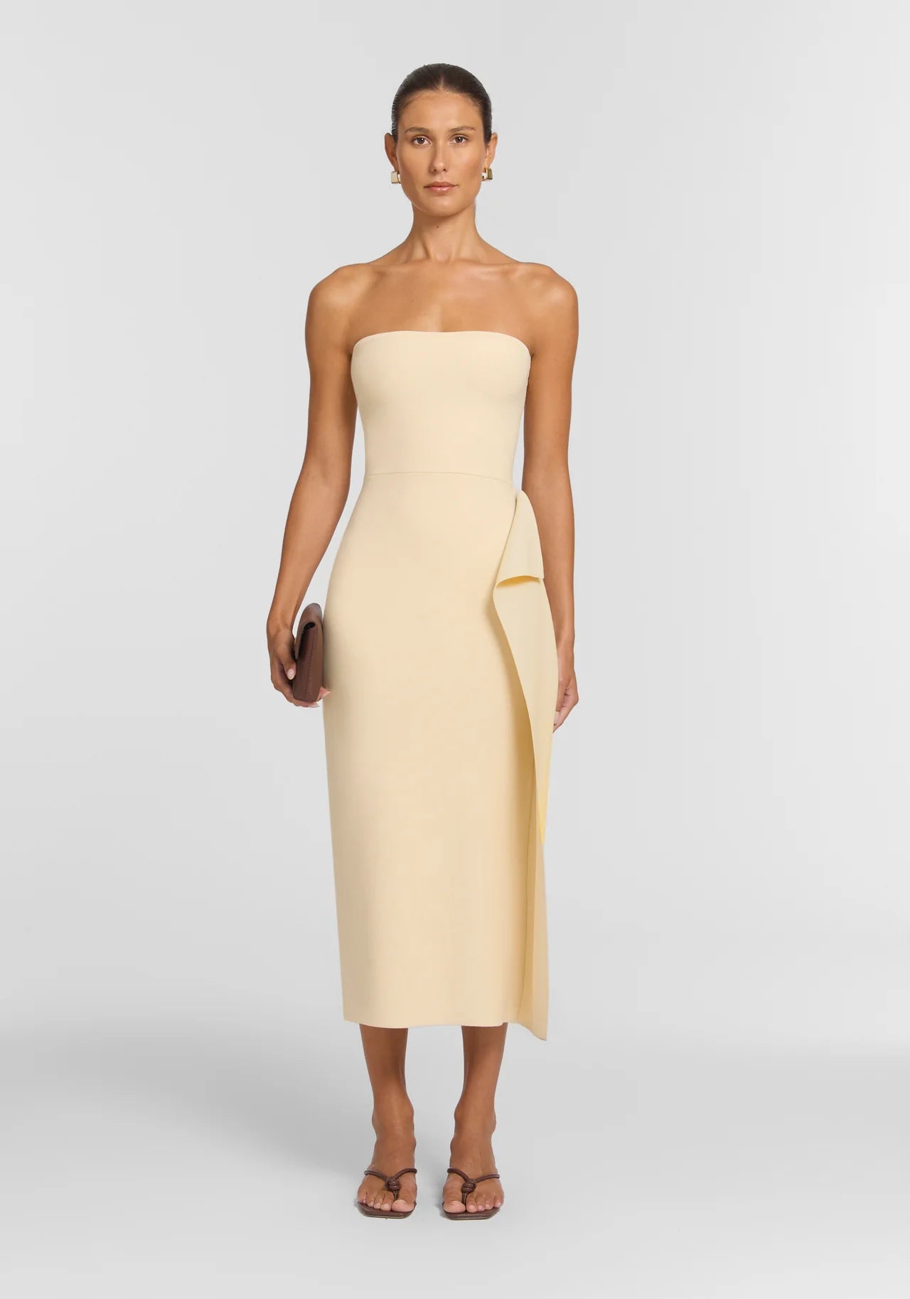 Honeydew Dress in Buttermilk Viktoria + Woods