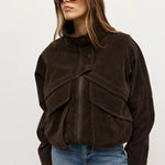 Inez Jacket in Brown Bayse Brand