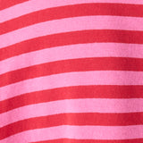 Stripe Raw Edge Baby Tee Bassike