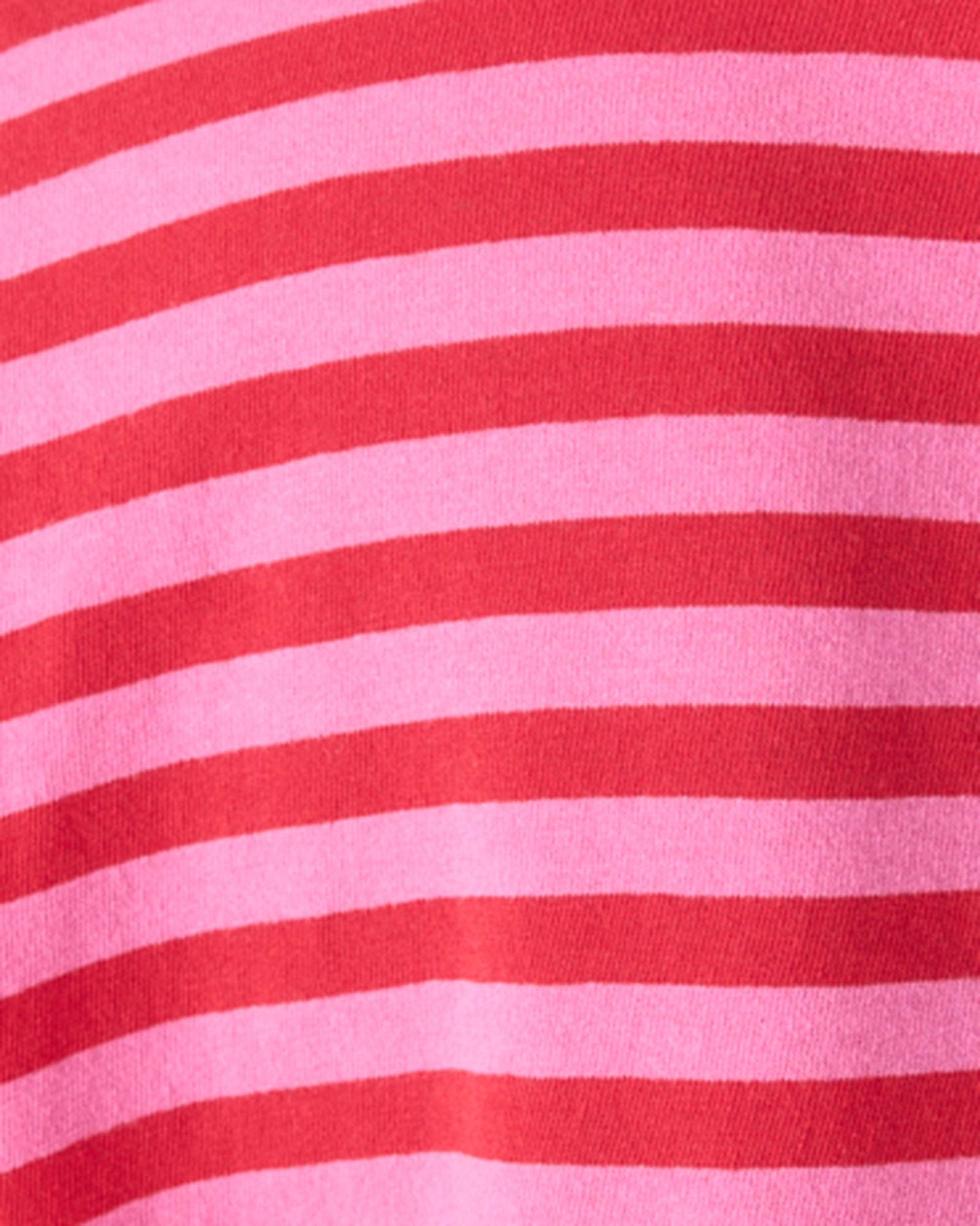 Stripe Raw Edge Baby Tee Bassike