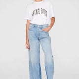 Walker Tee in Ivory and Leopard