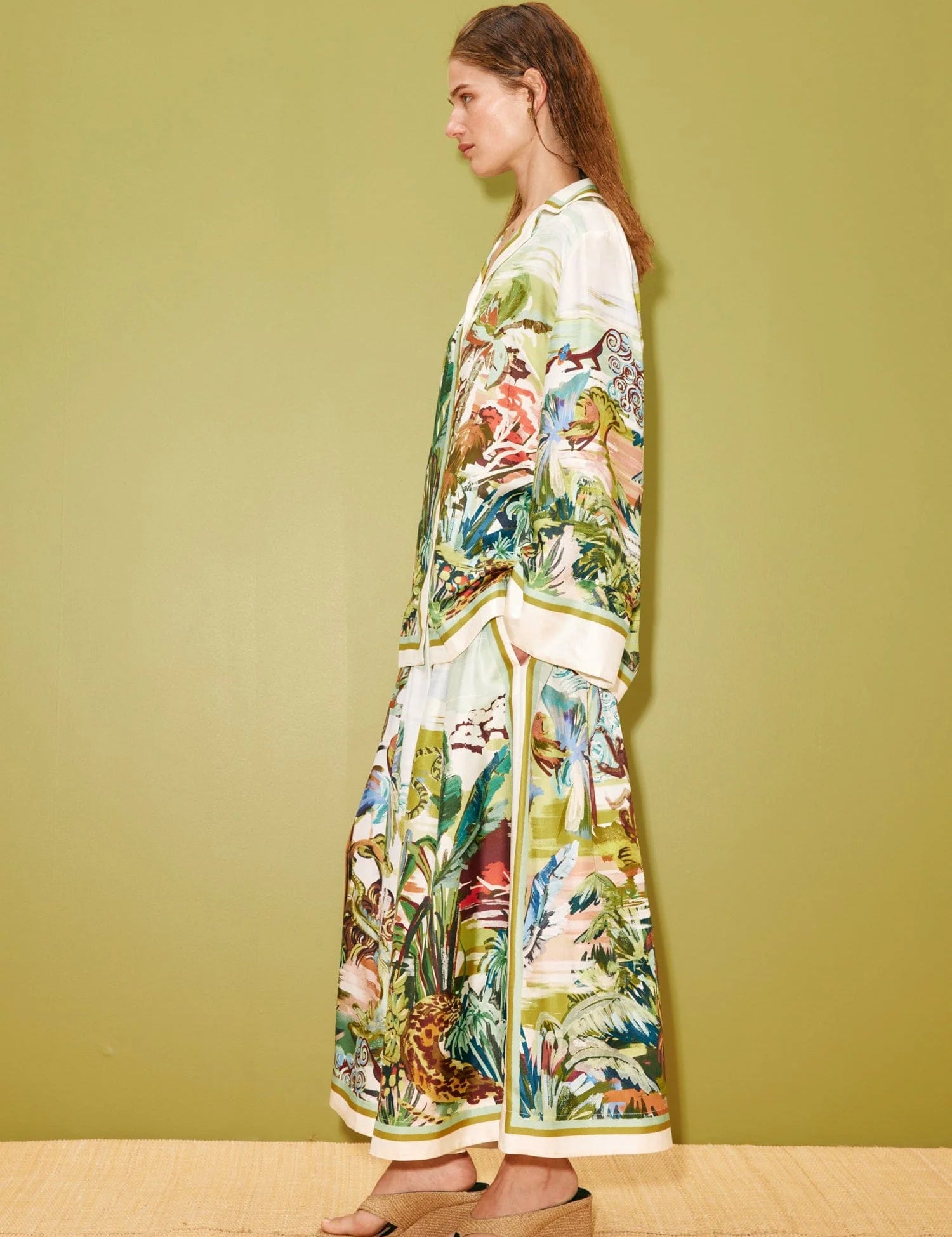 Jungle Boogie Silk Shirt Alemais