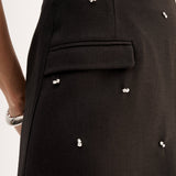 Kylie Mini Skirt in Black Elka Collective