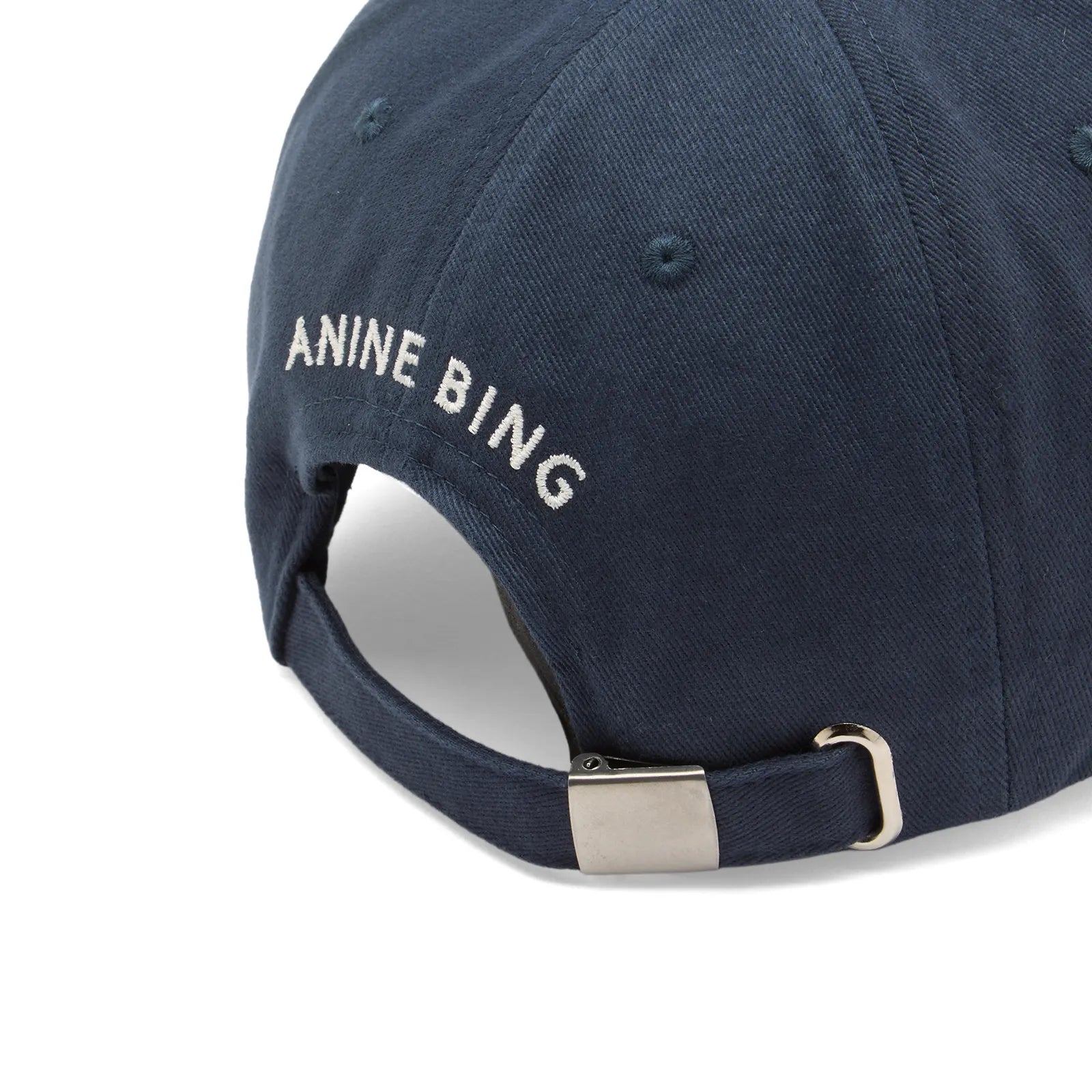 Jeremy Baseball Cap in Washed Navy Anine Bing