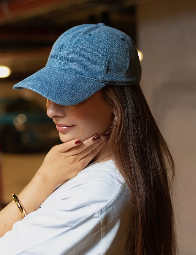 Jeremy Cap in Shadow Blue ANINE BING