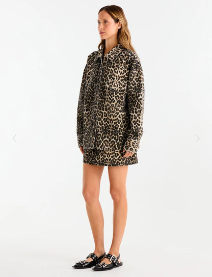 Suri Overshirt in Leopard