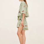 Bisou Embroidered Short Alemais