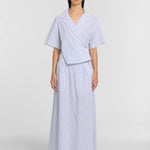 Ezra Skirt in Stripe Viktoria + Woods