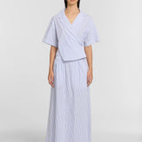 Ezra Skirt in Stripe Viktoria + Woods