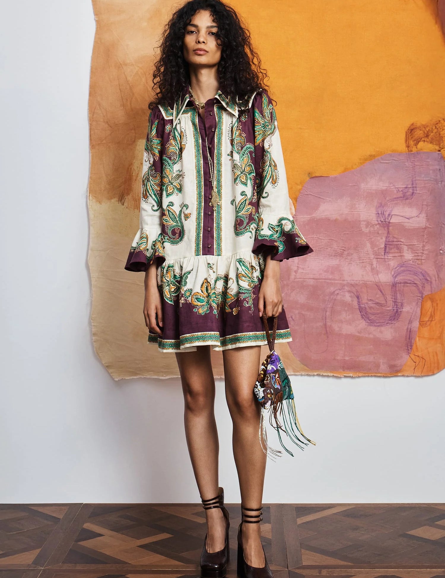 Ruthie Mini Dress Alemais