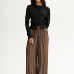 Petra Pant in Tan Stripe Elka Collective