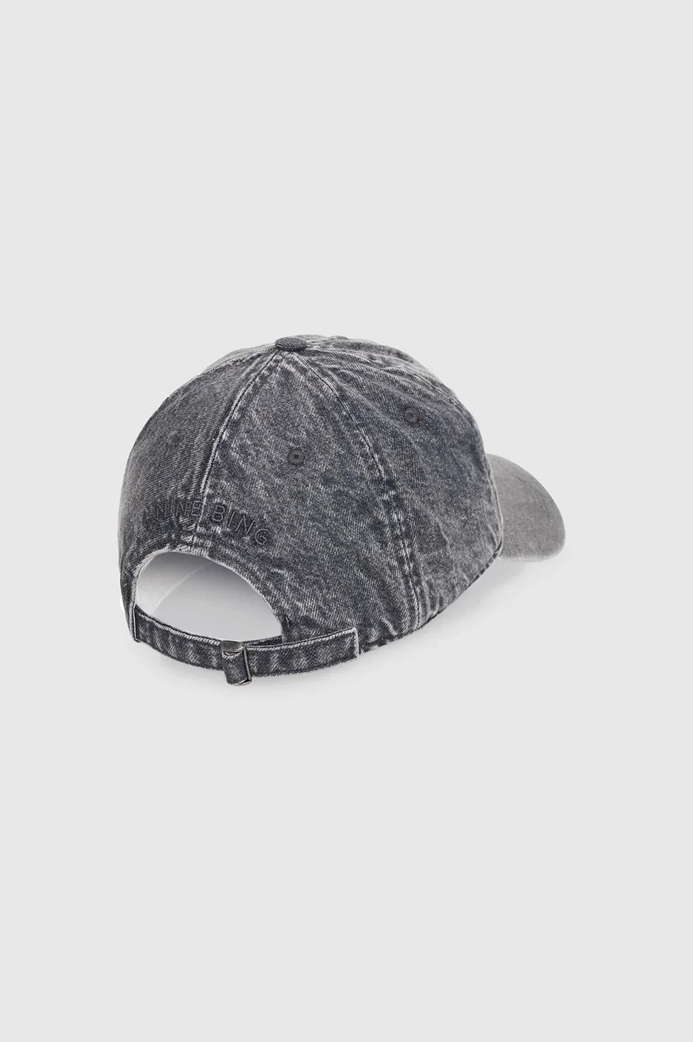 Jeremy Baseball Cap in Oyster Grey ANINE BING