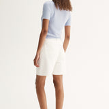 Mochi Knit Tee in Pale Blue