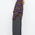 Kylo Jersey in Plum Indigo Stripe Bec and Bridge