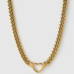 Valentine Necklace in Gold Arms of Eve