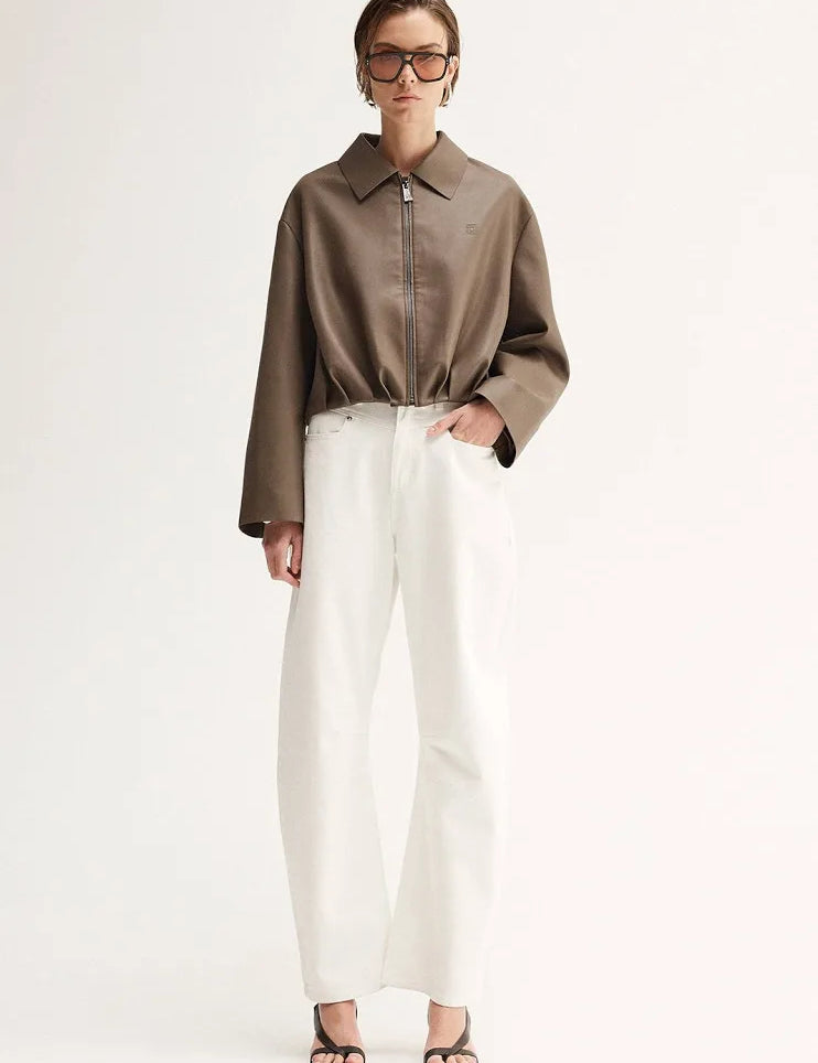 Rae Jacket in Taupe Elka Collective