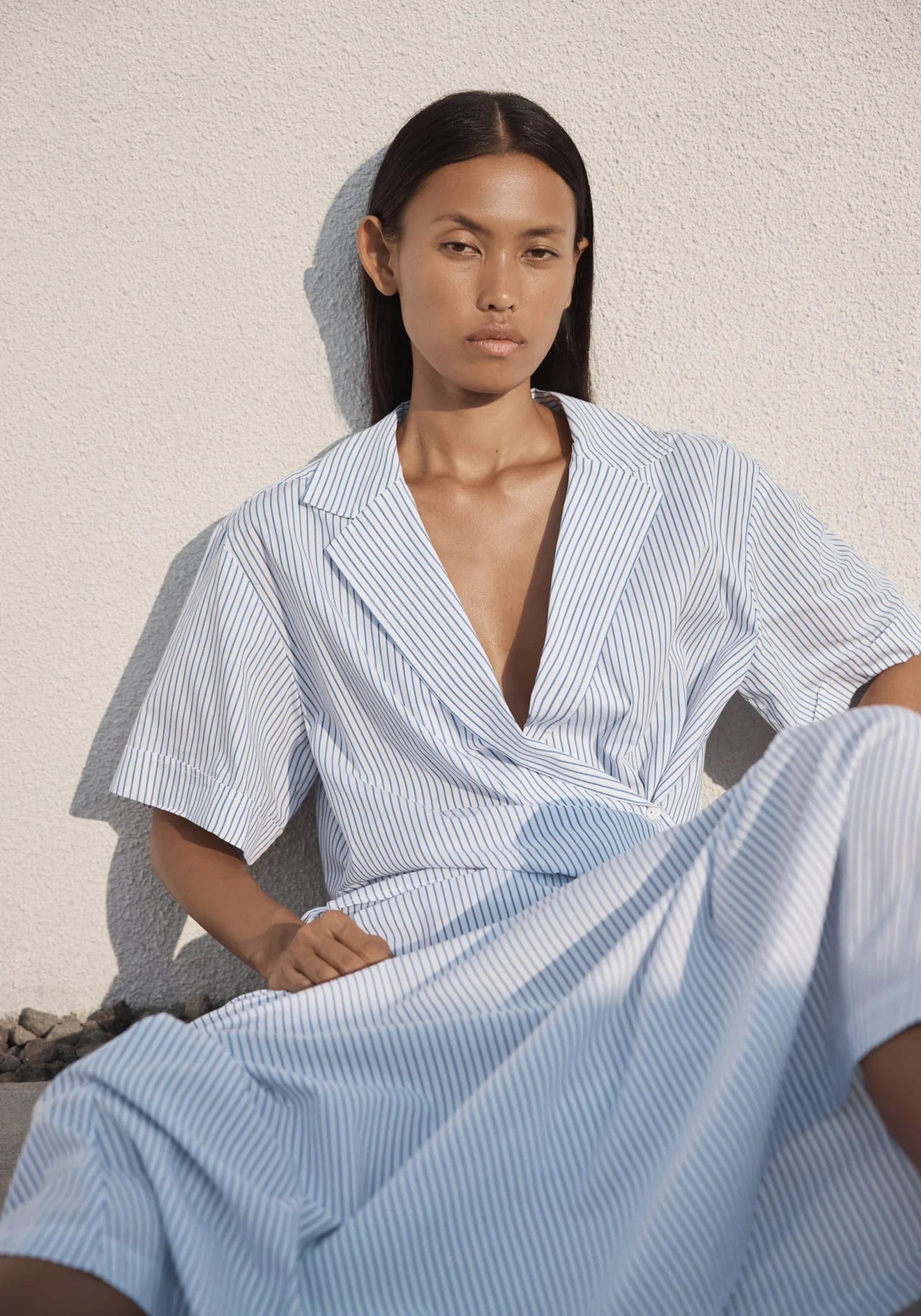 Zion Shirt in Stripe Viktoria + Woods