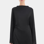 Yasmine Mini Dress in Black Sir.