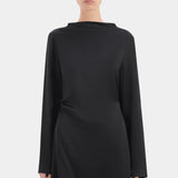 Yasmine Mini Dress in Black Sir.