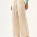 Miles Pant in Ivory Roame