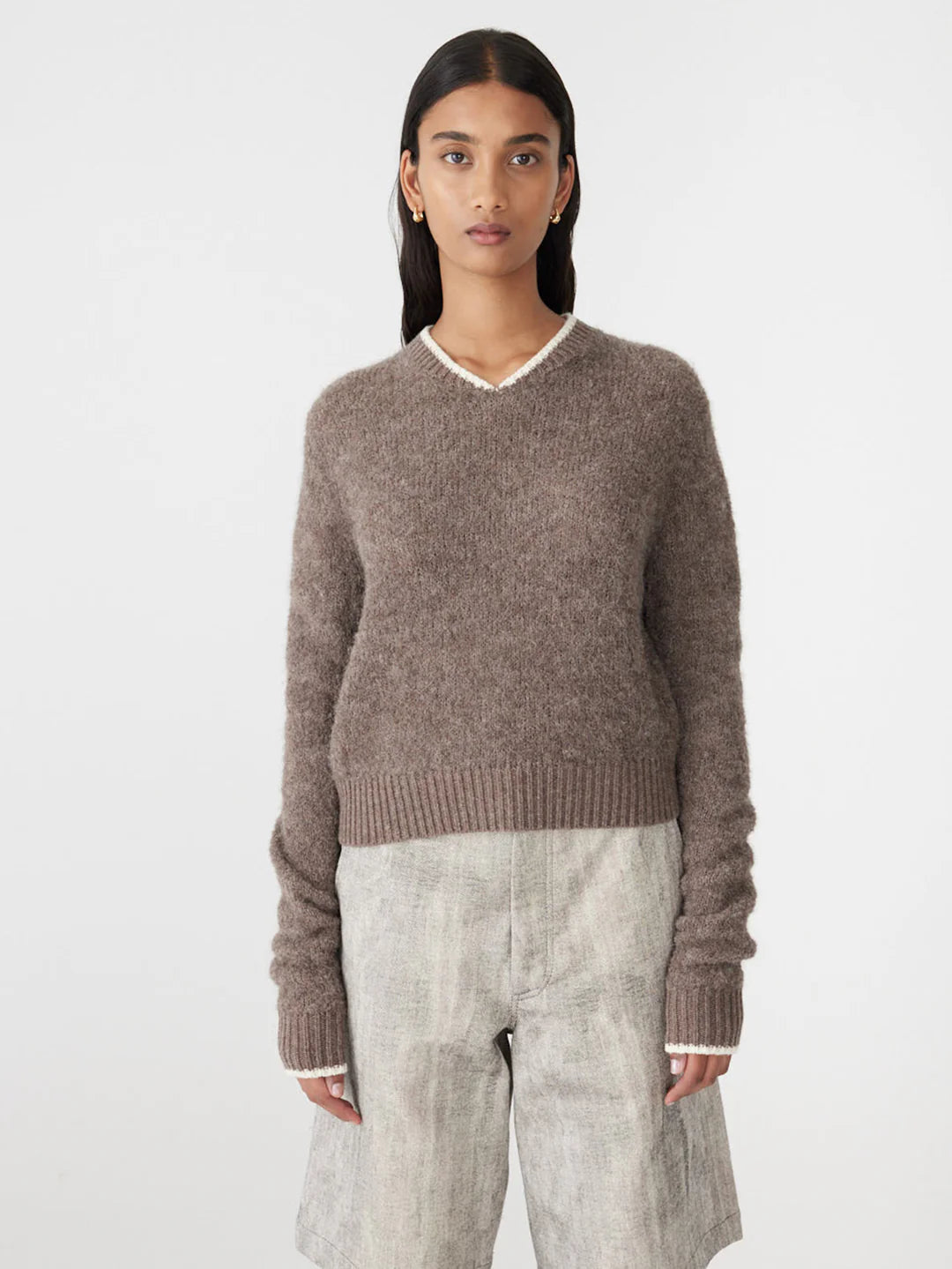 Wool Alpaca Athletic Rib Knit BASSIKE