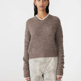 Wool Alpaca Athletic Rib Knit BASSIKE
