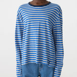 Stripe Boyfriend Long Sleeve T-Shirt